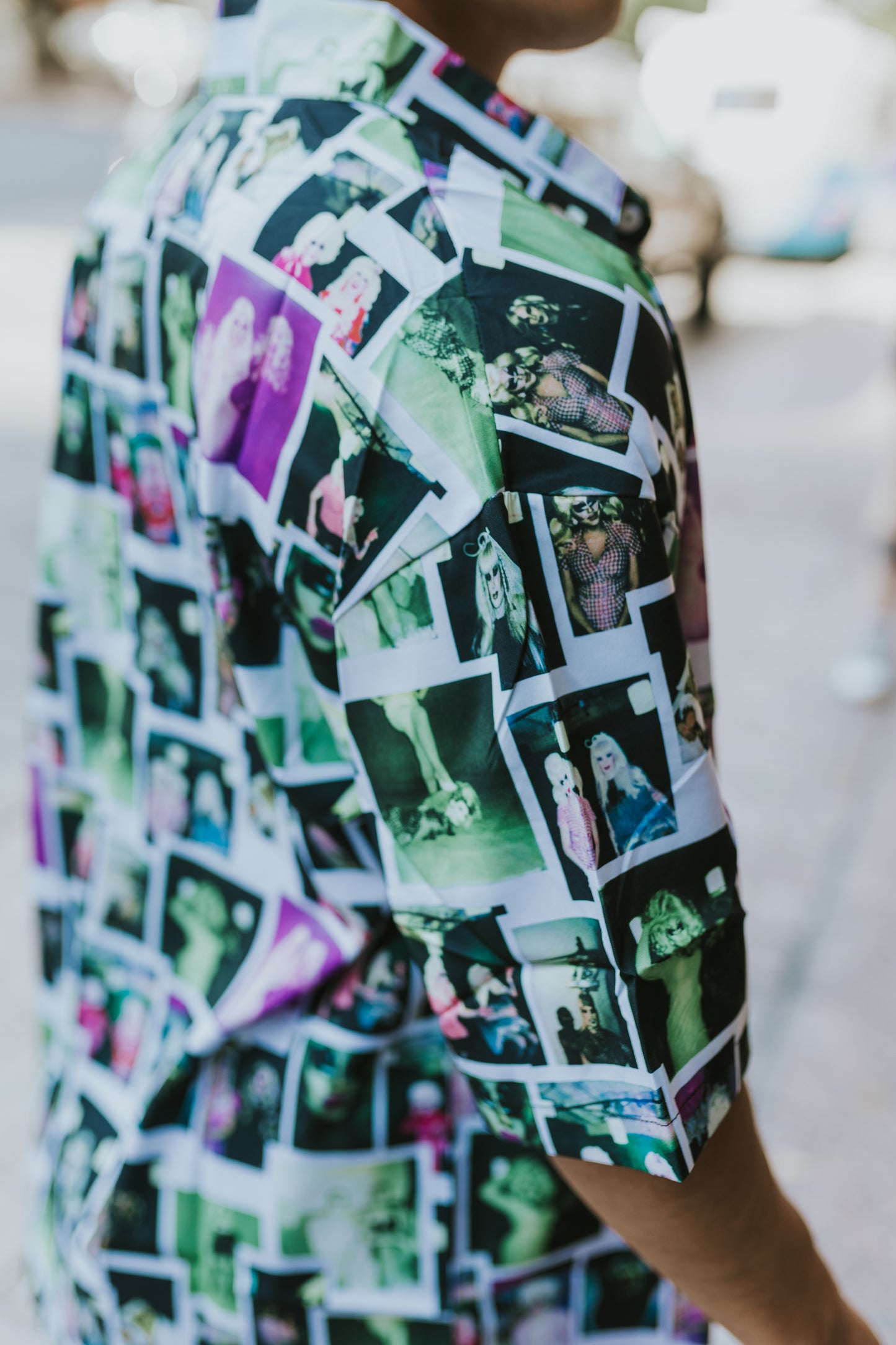 Trixie & Katya Polaroid Button Up Shirt