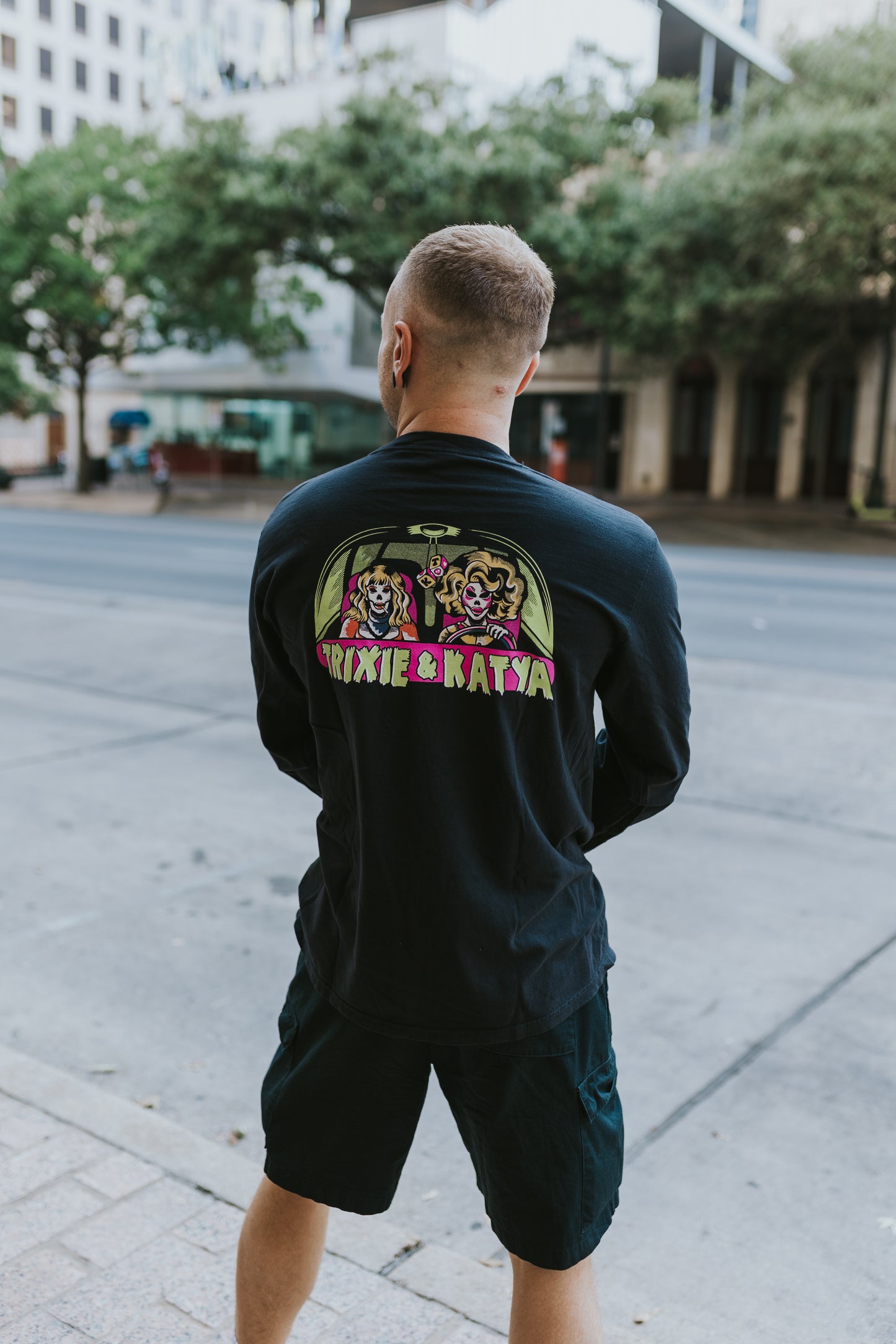 Trixie & Katya Skeleton Longsleeve T-shirt