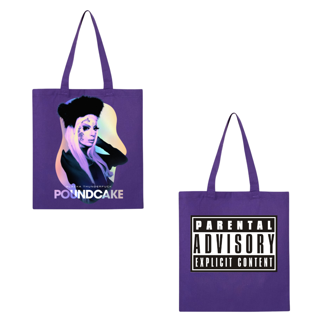 Alaska Thunderfuck - 'Poundcake' Tote Bag (Pre-Order)