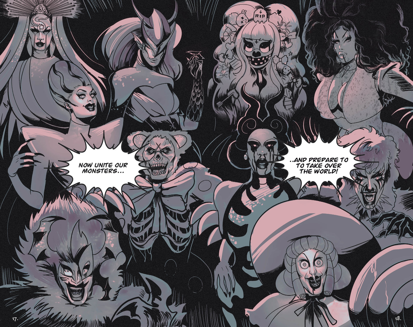 Dragula Titans Comic Book