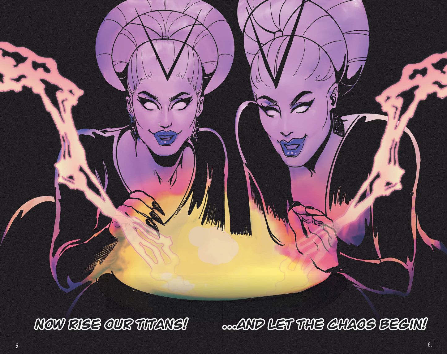 Dragula Titans Comic Book