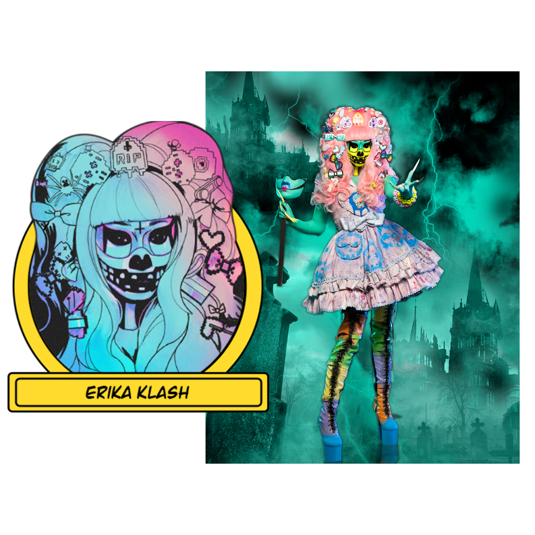 Dragula Titans Enamel Pin + Print Combo