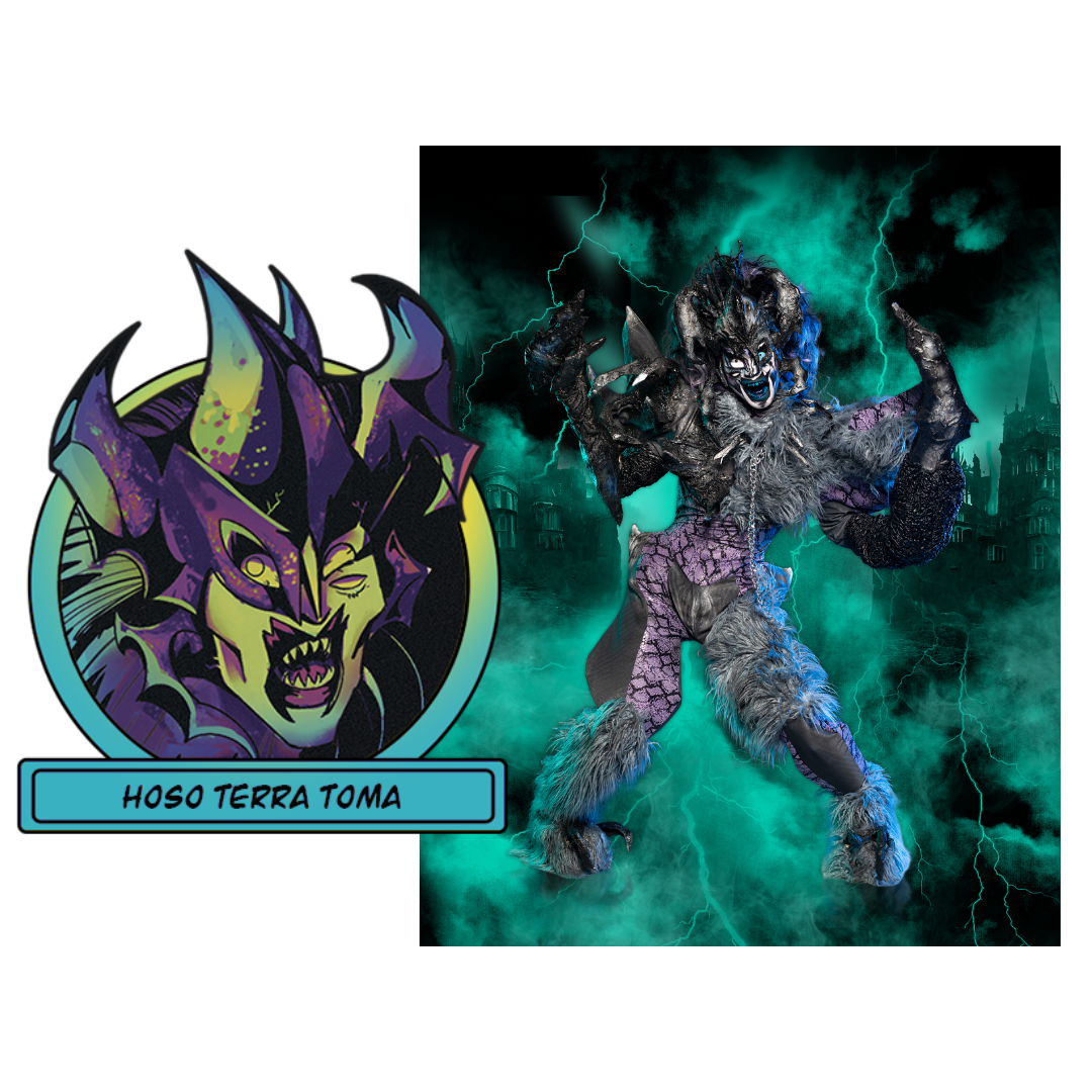 Dragula Titans Enamel Pin + Print Combo