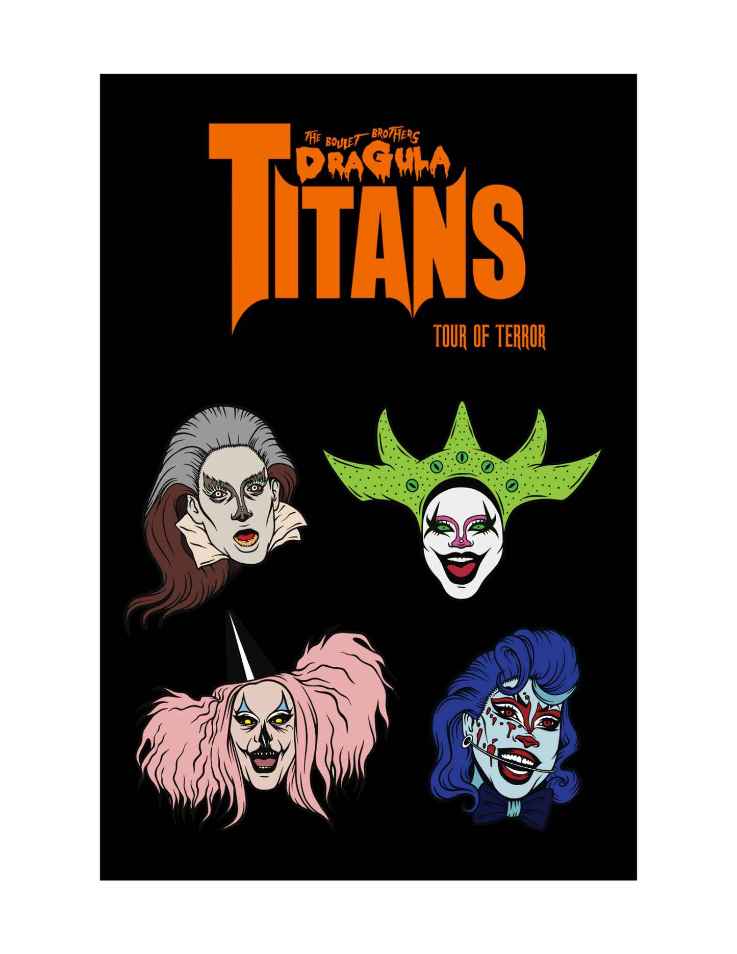 Titans II Cast Pin Pack
