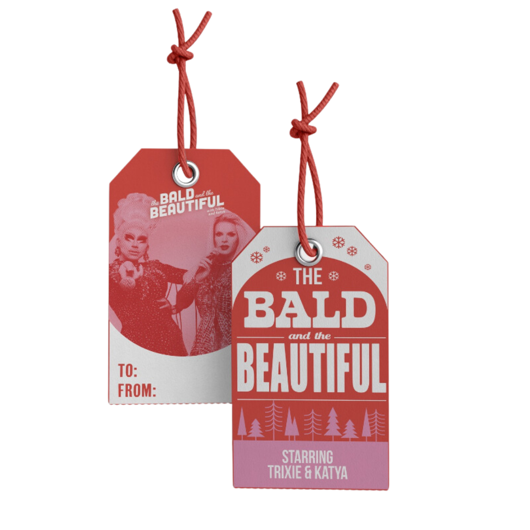 Bald and the Beautiful Gift Hang Tags