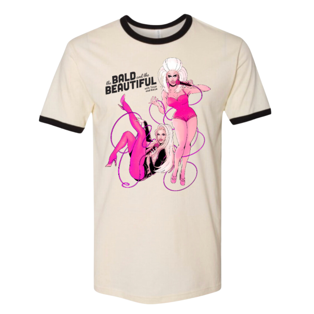 The Bald and the Beautiful Microphone T-Shirt