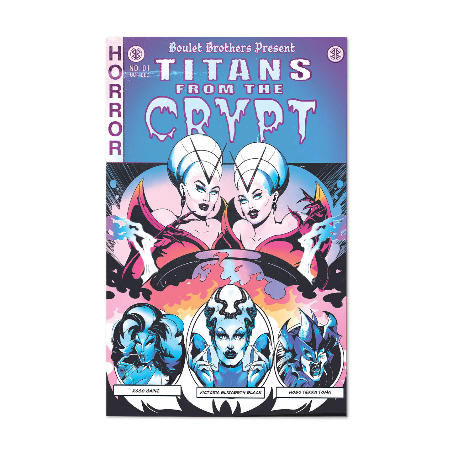 Dragula Titans Comic Book
