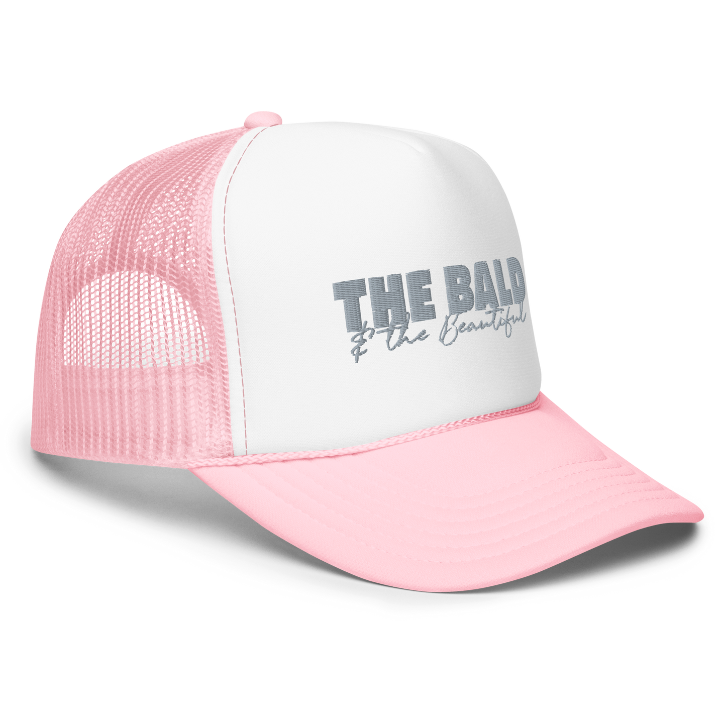 The Bald and the Beautiful Embroidered Logo Hat (Pre-Order)