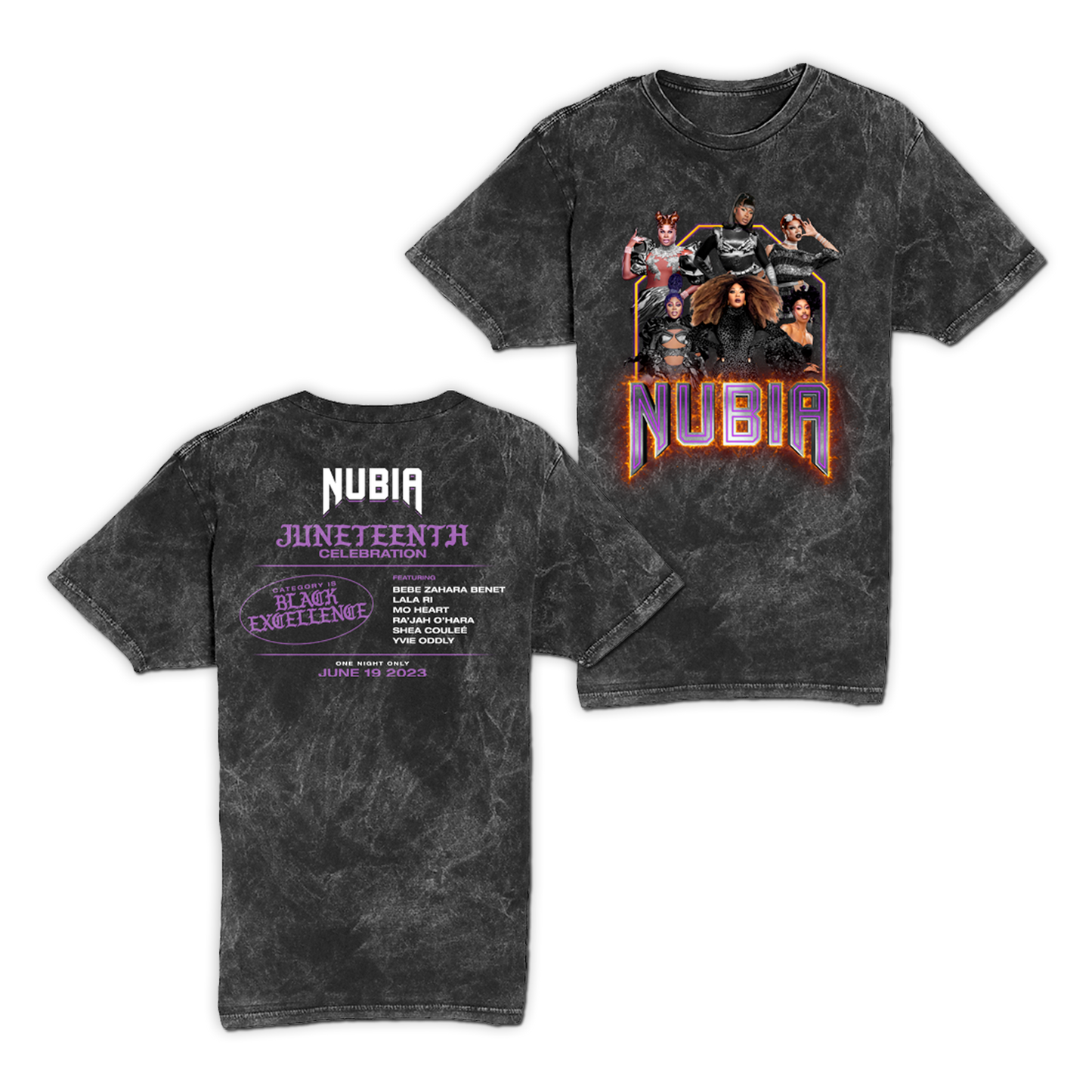 Nubia Juneteenth Tie Dye T-Shirt