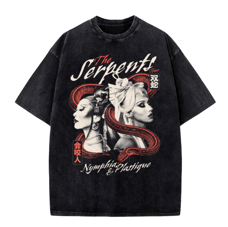 Serpents Tour Black Tee