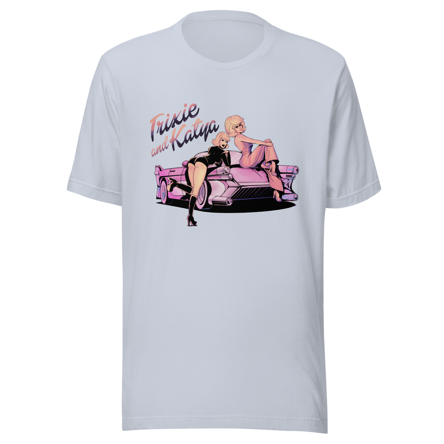 Trixie & Katya '23 Blue Pin Up Tour T-Shirt