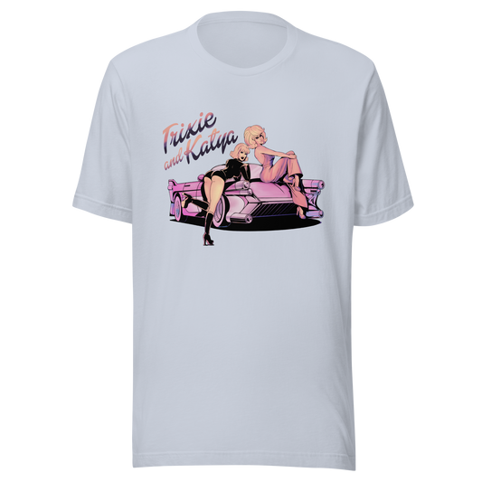 Trixie & Katya '23 Blue Pin Up Tour T-Shirt