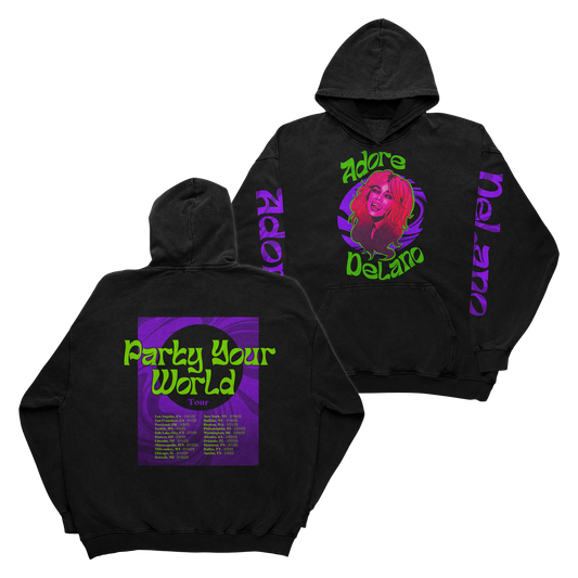 Adore Delano Party Your World Hoodie