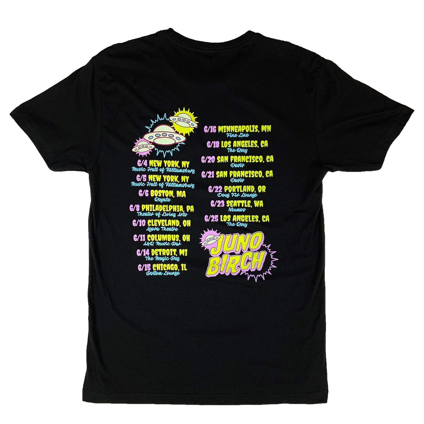 Juno Birch "Attack of the Stunning" Tour Shirt