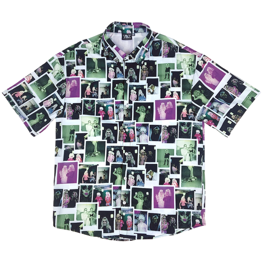 Trixie & Katya Polaroid Button Up Shirt