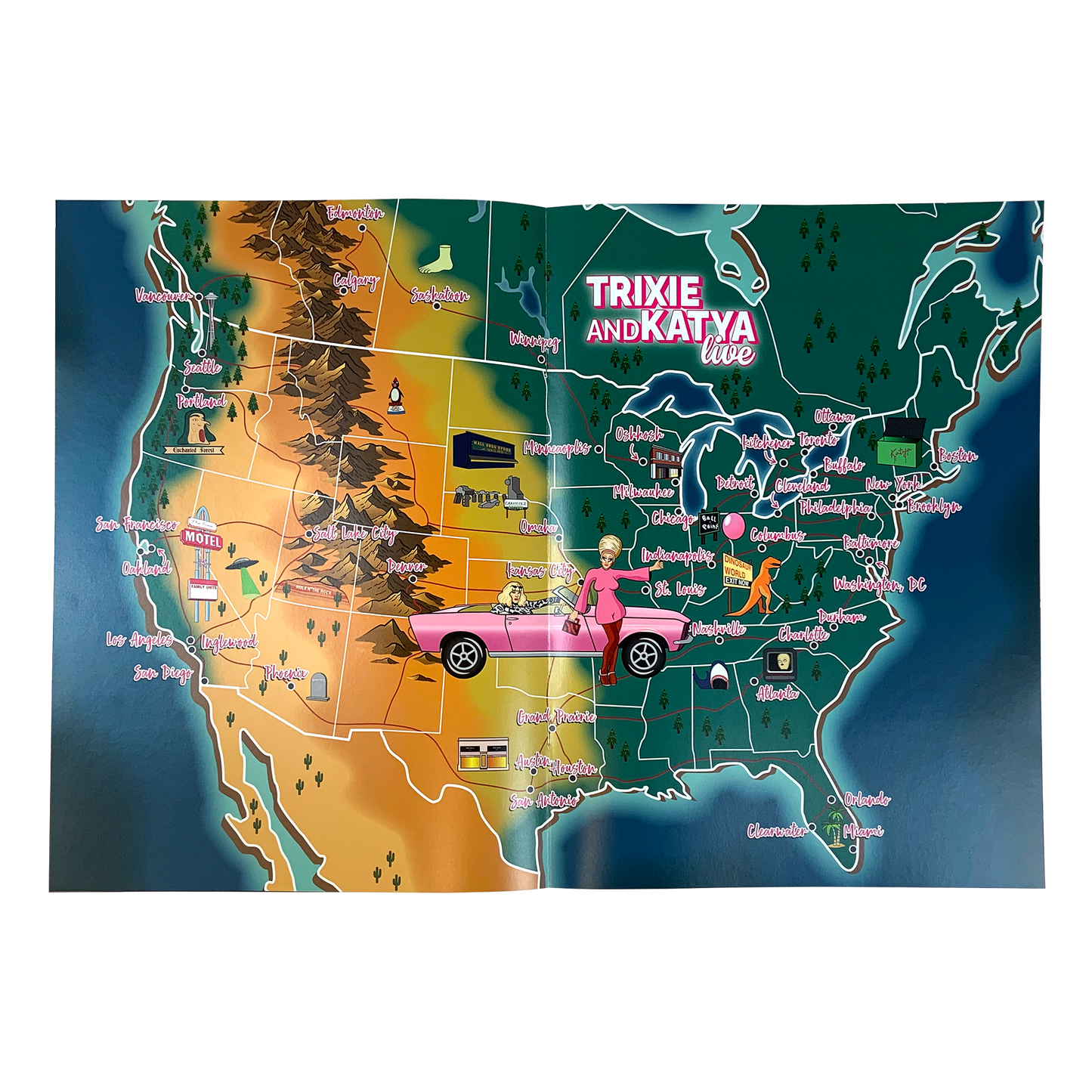 Trixie & Katya '22 Tour Program v.1