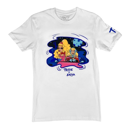 Trixie & Katya 'Thelma & Louise' White T-Shirt