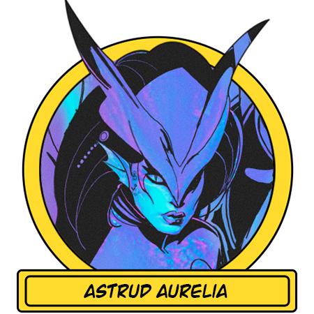 Dragula Titans Enamel Pin - Astrud