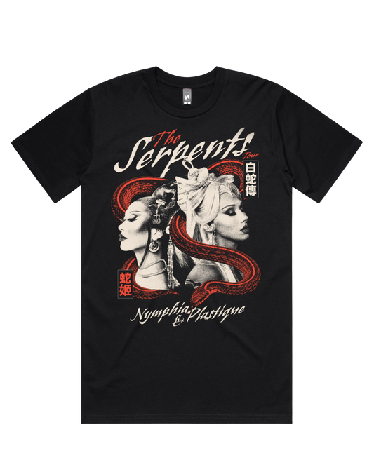 Serpents Tour Black Tee