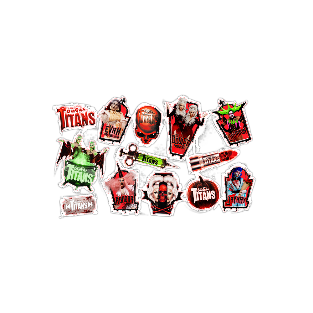 Titans II 2026 Sticker Sheet