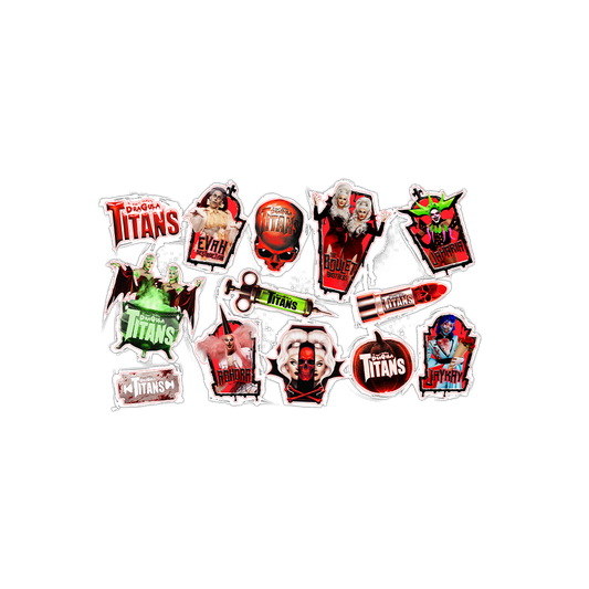 Titans II 2026 Sticker Sheet