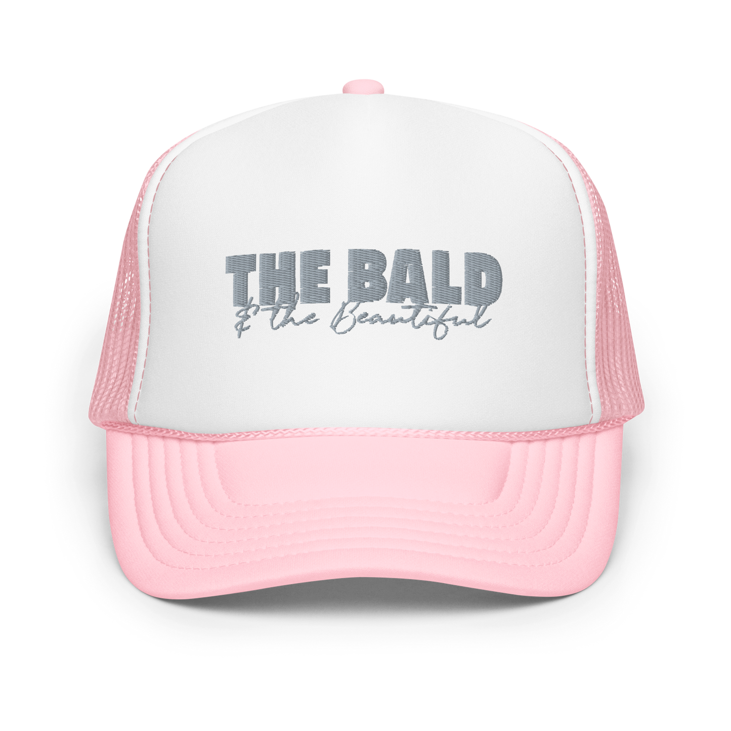 The Bald and the Beautiful Embroidered Logo Hat