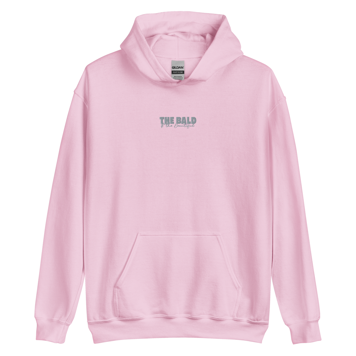 The Bald and the Beautiful Embroidered Logo Hoodie