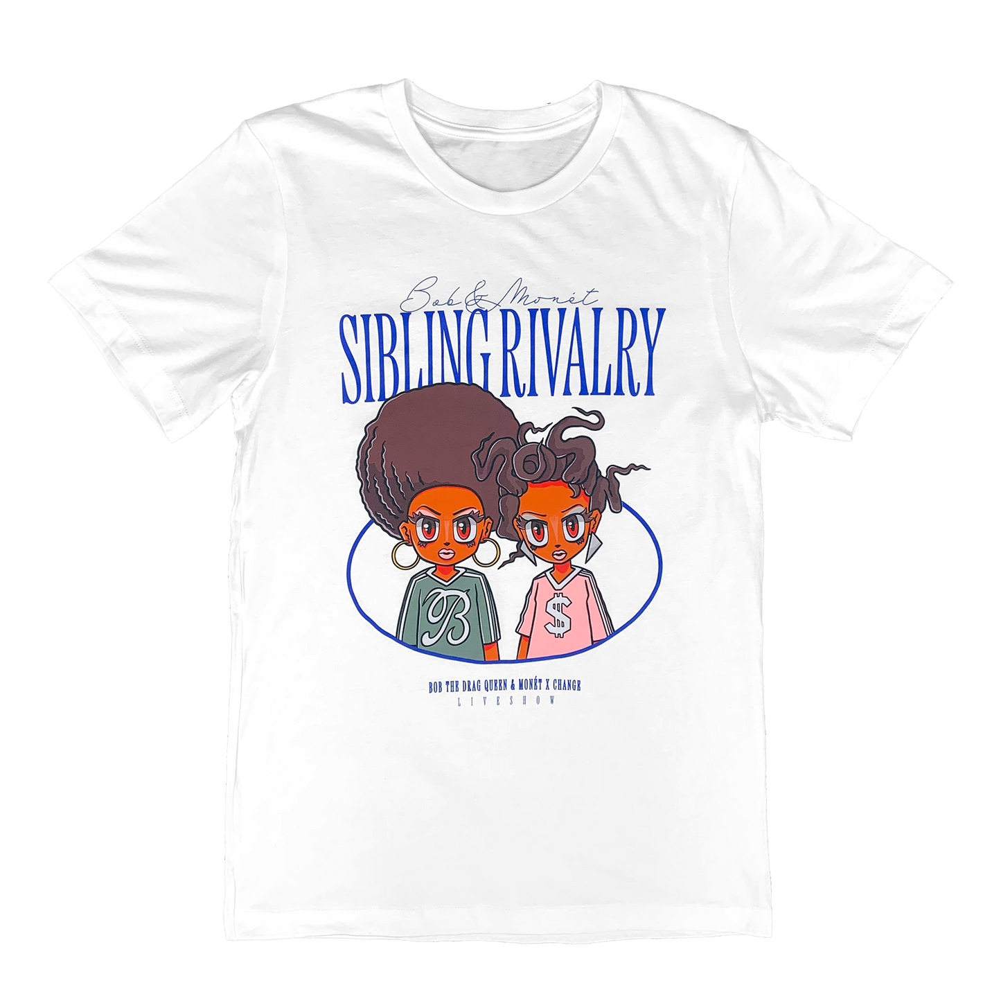 Sibling Rivalry Boondocks White T-Shirt