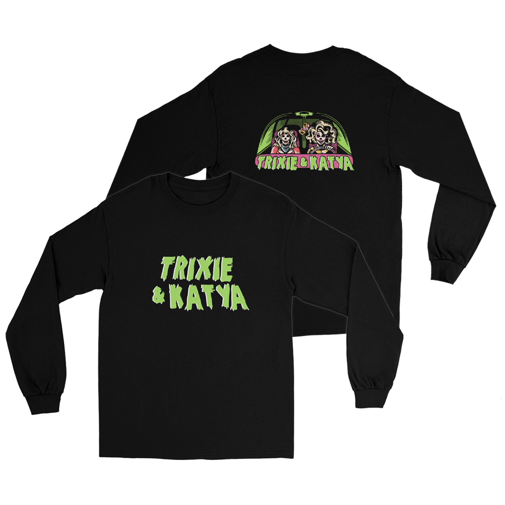 Trixie & Katya Skeleton Longsleeve T-shirt
